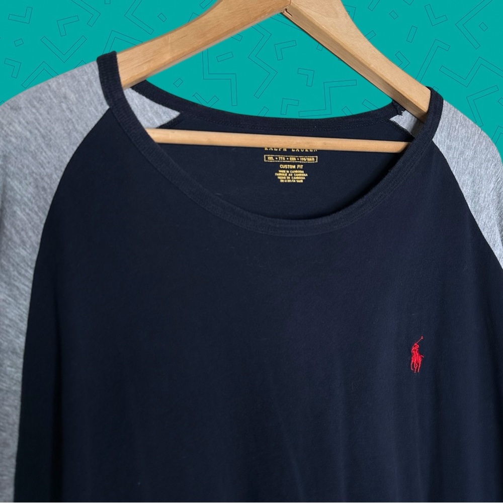 Polo Ralph Lauren Long Sleeve Raglan Baseball Shirt